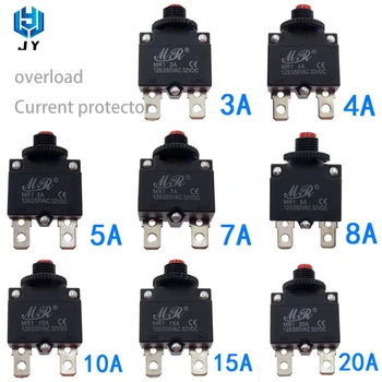 

2PCS current overload protector circuit breaker protection switch spd surge protector ewelink 3A/5A/6A/7.5A/10A/15A/20A/25A/30A