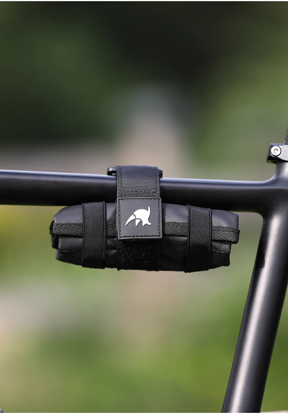 Rhinowalk Fahrradtasche, Heckwerkzeugtasche, Rücksitz, Kofferrahmen, Vordertasche, multifunktionale Burrito Pack, Fahrrad-Toolkit, Reparaturzubehör – Detail 2