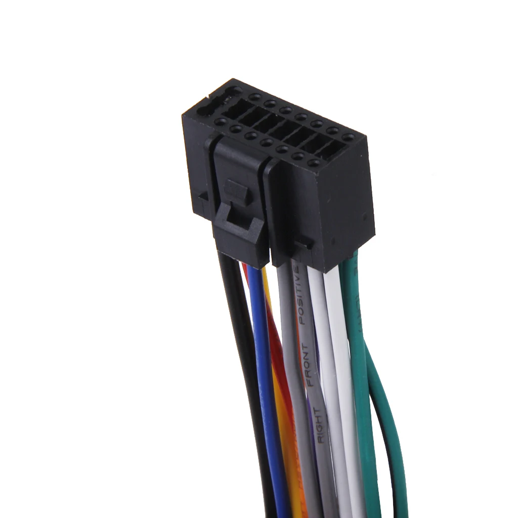 Car Radio Stereo Wire Harness Install Plug Cable Cord 16 Pin Connector