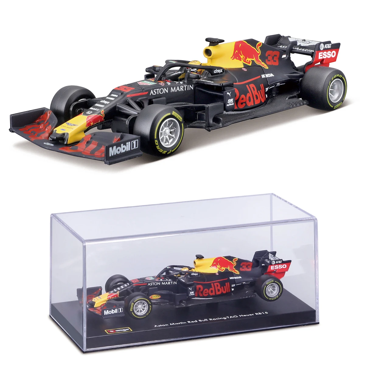 Bburago 1:43 2019 Redbull RB15 #33 F1 формула автомобиля статический литой автомобиль Коллекционная модель гоночный автомобиль игрушки
