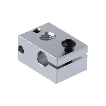 

100% Brand New High Cost-effective and High Quality Heater Block For V6 New 3D Extruder Hot End For PT100 Sensor Cartridge