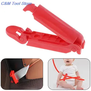 Cintura di sicurezza per Auto per bambini seggiolino per bambini sicurezza per bambini chiusura a fibbia antiscivolo fissa morsetto per cinturino antiscivolo Clip Auto