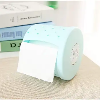 

Plastic Tissue Box Round Side Side Draw Tissue Box Draw Tissue Box Tissue Holder Round Napkin Paper Case zh1