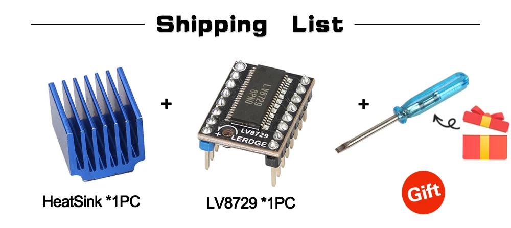 LV87291OC SHIPPING LIST