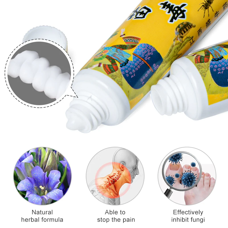 Sumifun 1Pcs Pain Relief Ointment 100 Original Herbal Cream For Arthritis Joint Muscle Rub Rheumatoid Medical 3