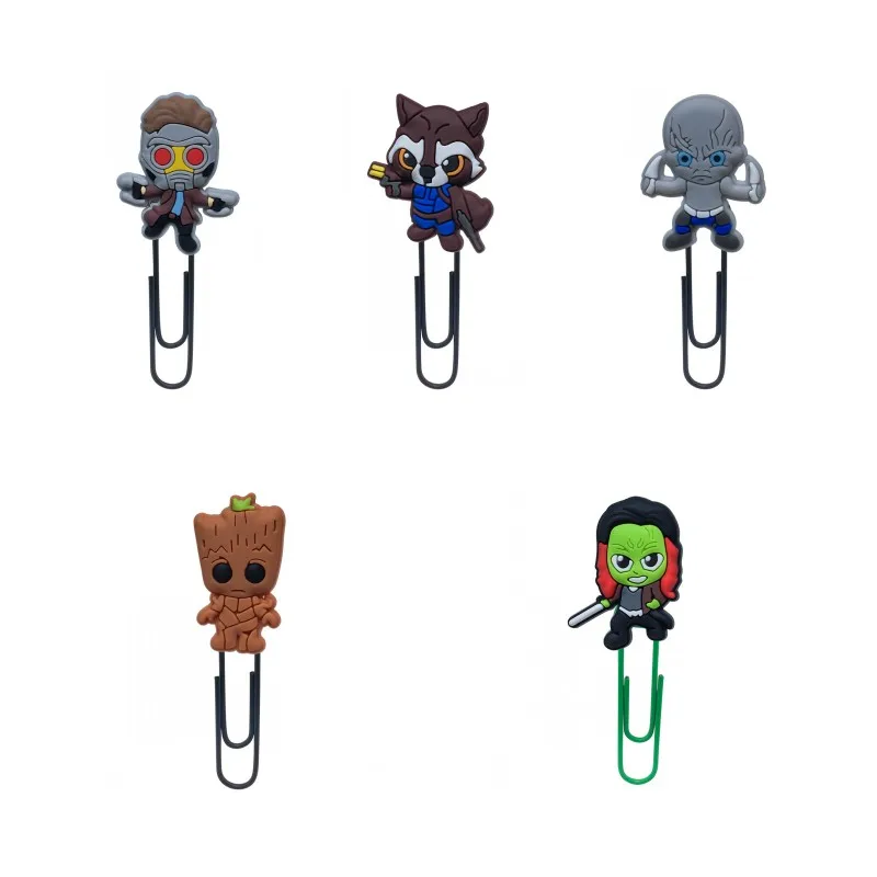 4082-15678 mix25pcs 25 шт. Мститель Бесконечность войны Bookmarks для книг бумажные зажимы школьные офисные принадлежности держатель страницы для учительницы подарок на день рождения - Цвет: 4082-15678 mix25pcs