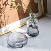 Transparent Glass Flower Vases for Homes, Dry Flower, Gradient Vase, Desktop, Living Room Decoration Accessories, Nordic Home 4