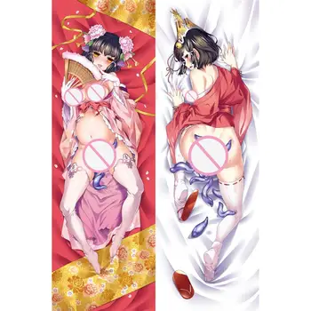 

Anime Dakimakura 2Way 160x50cm Kuroinu Japanese Kaguya Galgame Manga Girl Sexy Body Hugging Pillow Case Hentai Gift for OTAKU