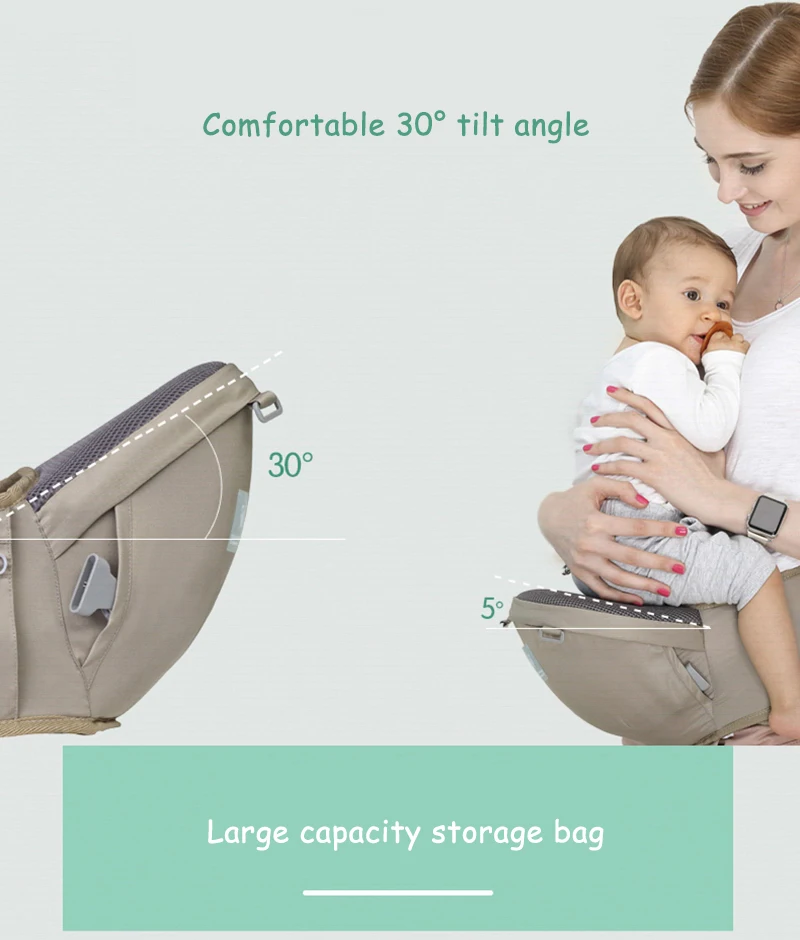 Honeylulu Baby Carrier всесезонный слинг для новорожденных Многофункциональный кенгуру для ребенка эргономичный рюкзак эргорюкзак Hipseat