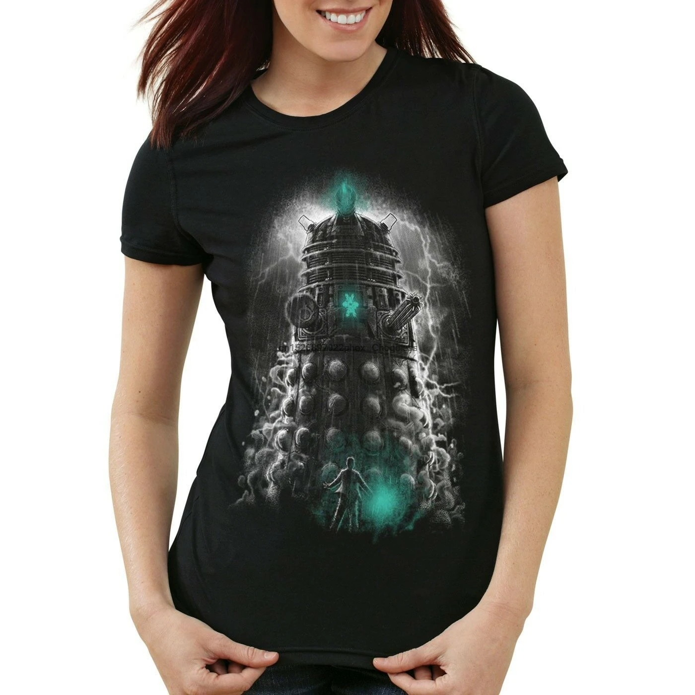 Футболка Dalek Reign для женщин временная полиция доктор бокс космос DR TV Tardis новинка |