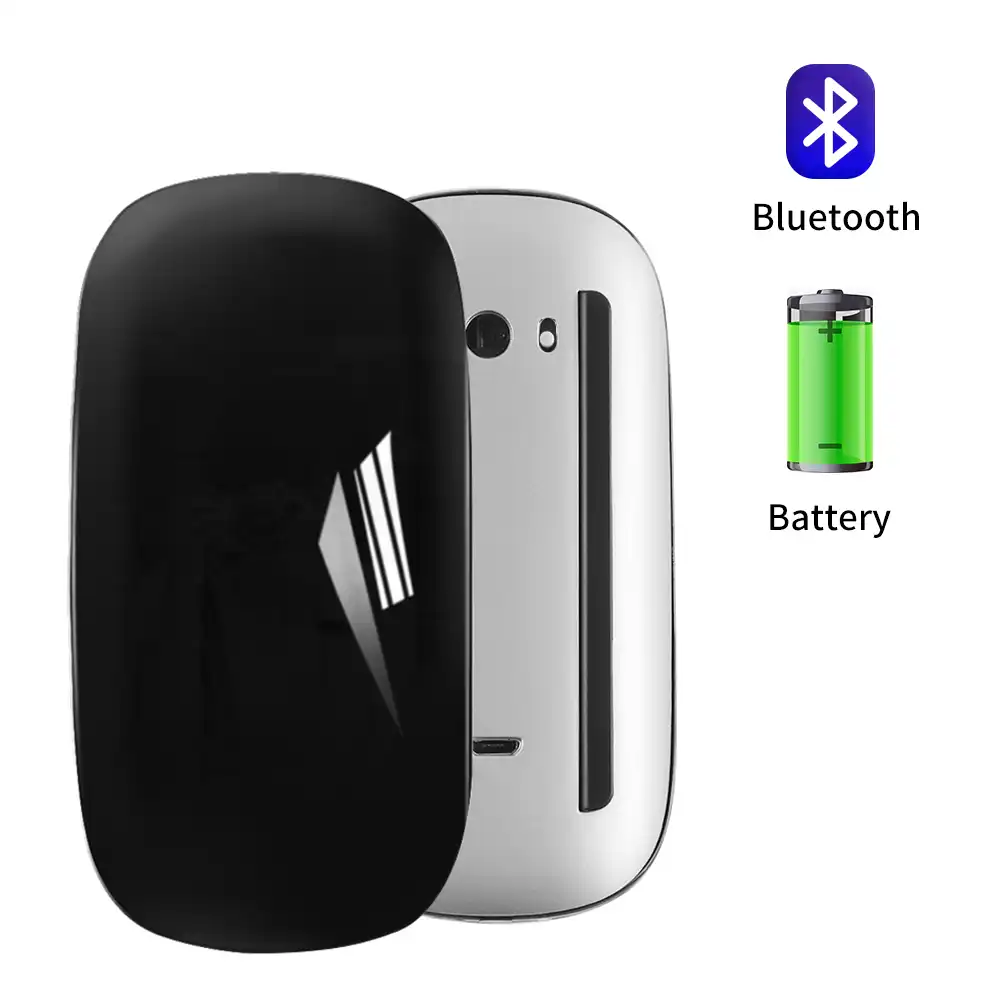 Bluetooth 5 0 Беспроводная Волшебная мышь перезаряжаемая Лазерная Бесшумная дуговая