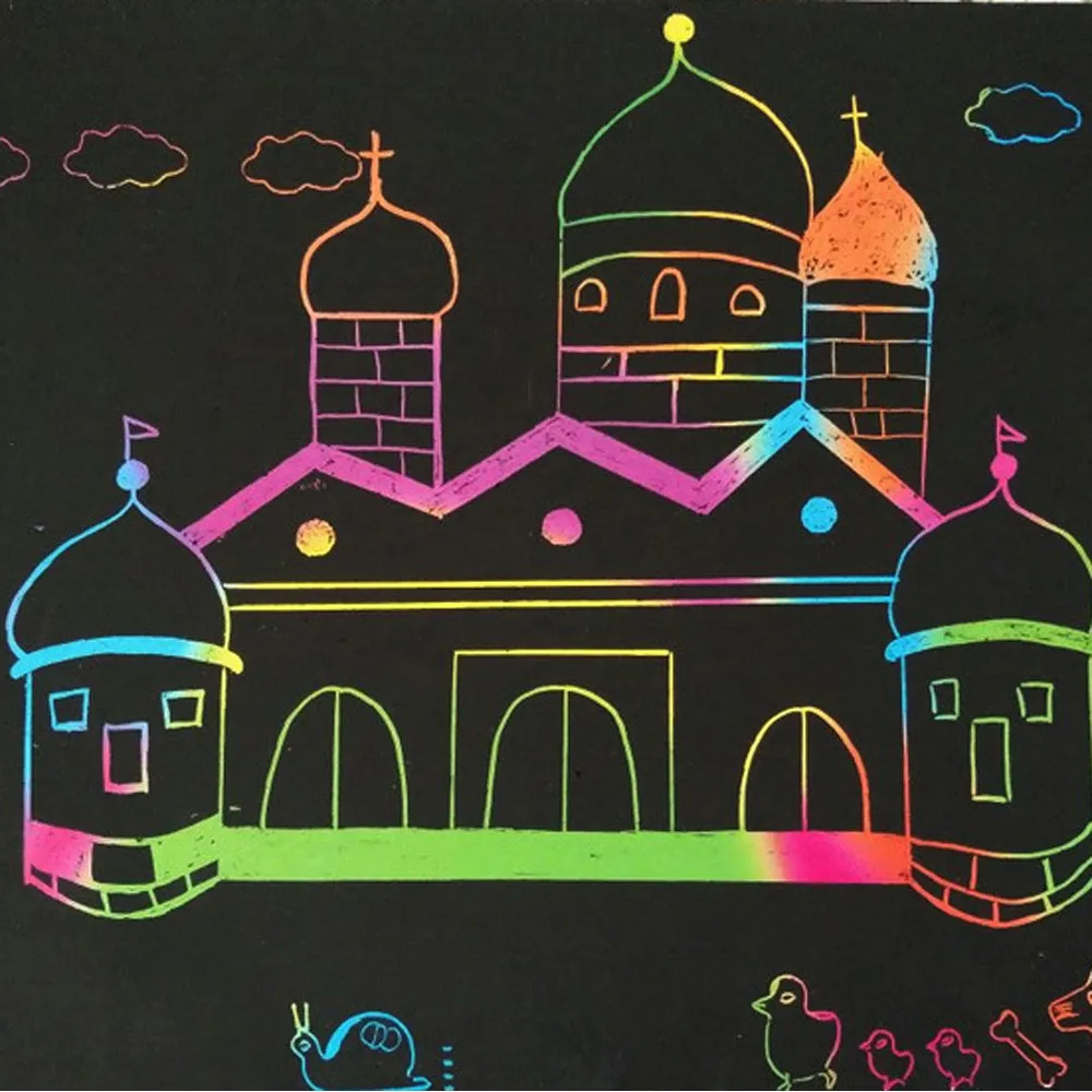 Волшебная вертушка художественная краска бумага с рисованной палкой Обучающие интересные игрушки для детей Oyuncak Brinquedos