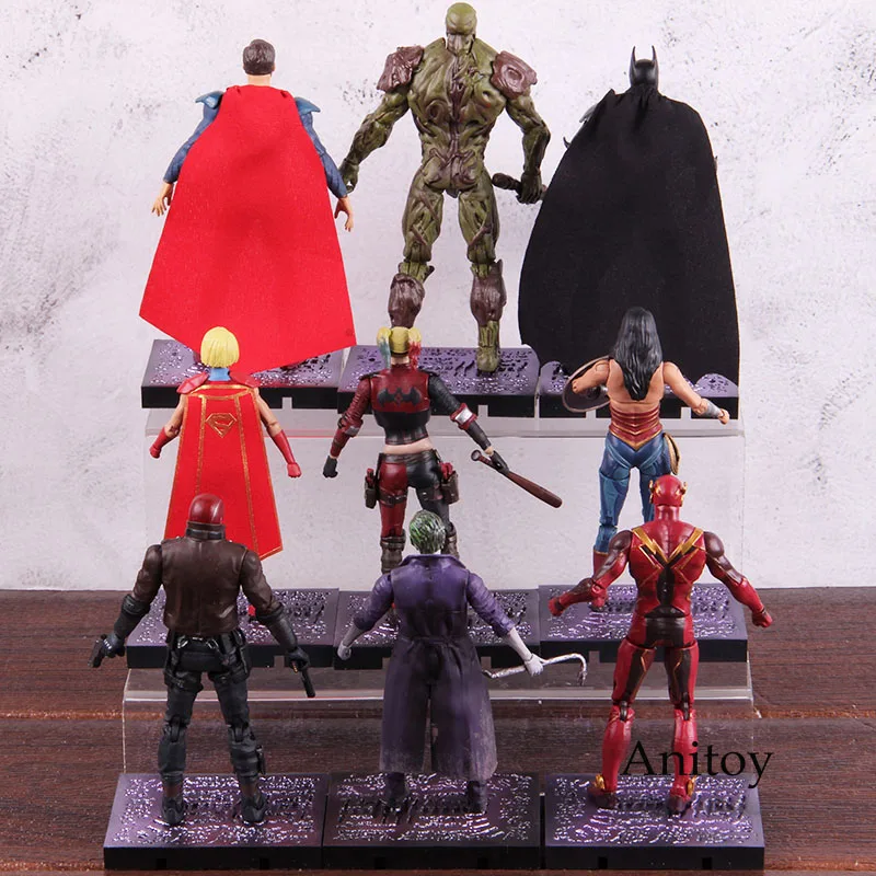 DC Comics Injustice League 2 Wonder Woman Swamp Thing The Joker Harley Quinn Batman Flash Superman