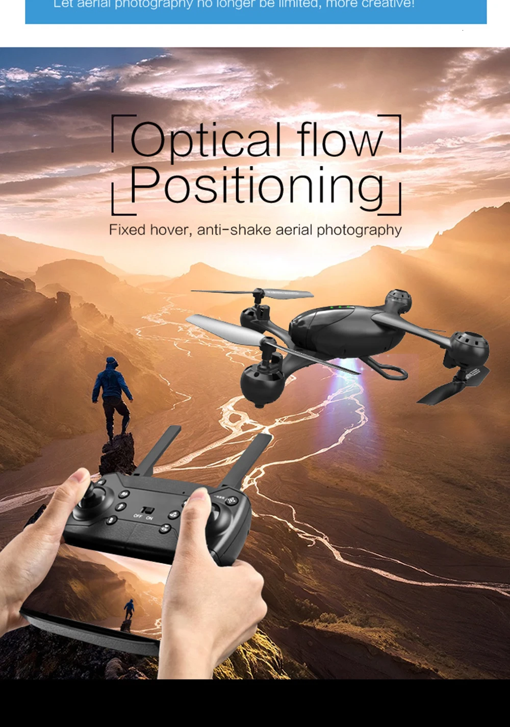 KF600 LM06 Дрон 4 K/1080 P Wi-Fi FPV двойная камера Оптическое позиционирование потока управление жестами удержание высоты Квадрокоптер Vs SG106 PM9