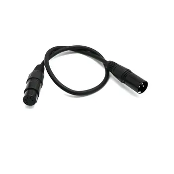 

High Quality 6-Inch Xlr 5-Pin Female To 3-Pin Male Turnaround Dmx Adapter Cable