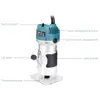 220V 800W Woodworking Electric Trimmer Wood Milling Engraving Slotting Trimming Machine Hand Carving Router EU Plug 6.35mm 3