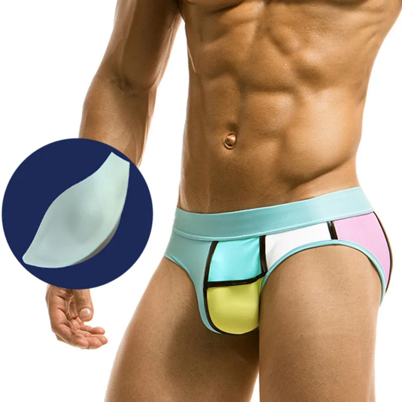 mens padded swim briefs