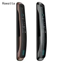 

Hawatta 3D Facial Recognition Door Lock Wifi Fingerprint Automation Electronic Smart Code Password RFID Locks For Home Security