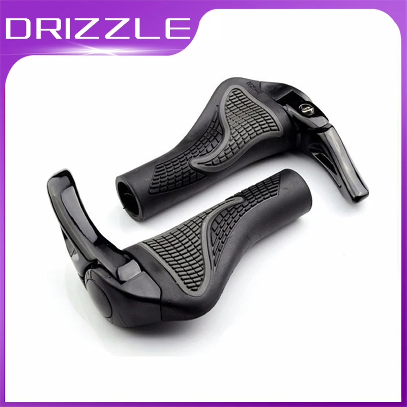 DRIZZLE, новинка, MTB, велосипедные ручки, противоскользящие, велосипедные ручки, велосипедная планка, концы руля, резиновые, нажимаются на части велосипеда, велосипедные ручки