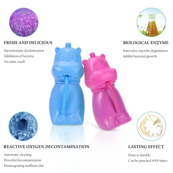 

4PCS Scented Automatic Toilet Bowl Cleaner Toilet Tank And Bathroom Cleaning System Scrub-Free Toilet Cleaner O