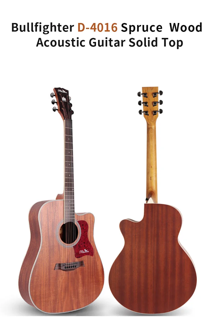 Bullfighter D-4016 ель дерево доступная OEM Акустическая гитара Твердый Топ