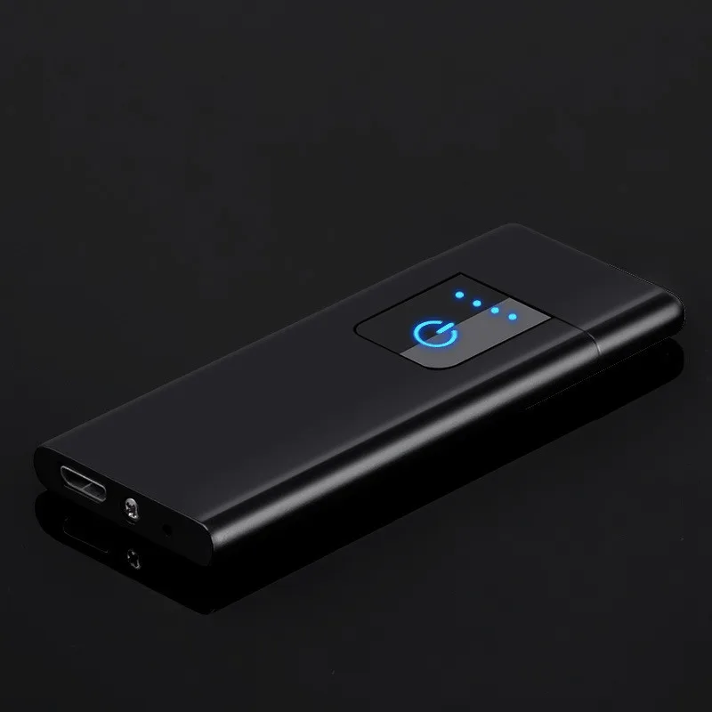 Металлическая электрическая зажигалка с подключением к USB ветрозащитная