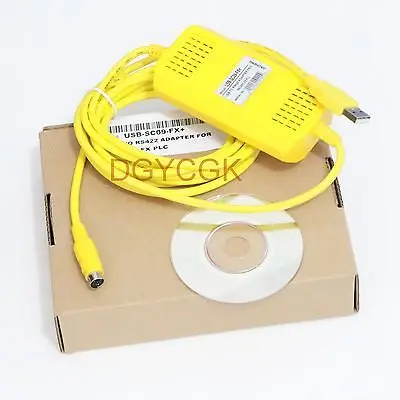 

DHL/EMS 5 Sets*USB-SC09-FX+ Programming Cable for MELSEC FX PLC win7 vista Immunity for electric -h2