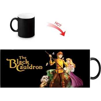 

fun The Black Cauldron pattern mugs magic color changing coffee mug customized tea milk cup gift idea 350ml