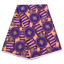 Африканская ткань голландская ткань с принтом 6 ярдов Анкара последняя настоящая восковая настоящая Гарантированная настоящий голландский воск для женских платьев