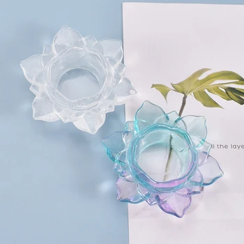 

Handmade Flower Storage Box Epoxy Resin Molds Transparent Flower Creative Table Decoration Silicone Tray Mold For Resin