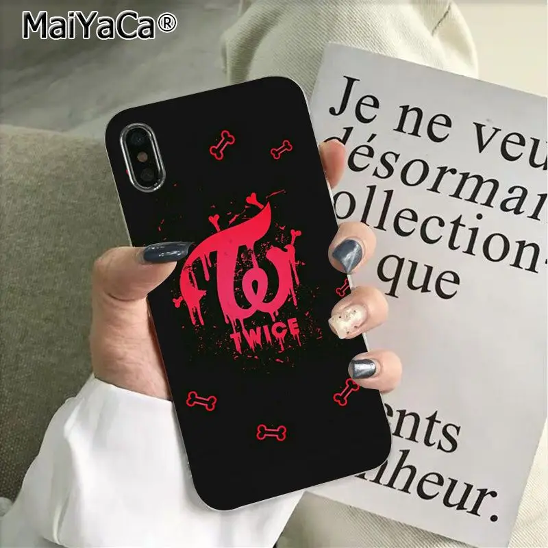 MaiYaCa Twice Mina Momo Kpop Новое поступление Модный чехол для телефона для iphone 11 pro 8 7 66S Plus X 5S SE XS XR XS MAX