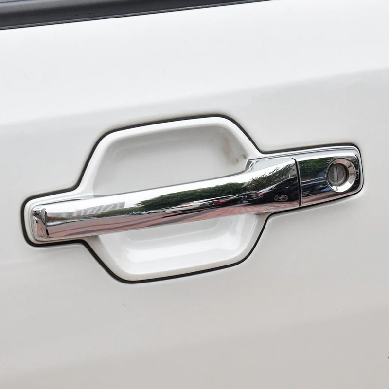 Подходит для Mitsubishi Pajero V80 2007 2019 автомобильный Стайлинг ABS боковая дверная ручка