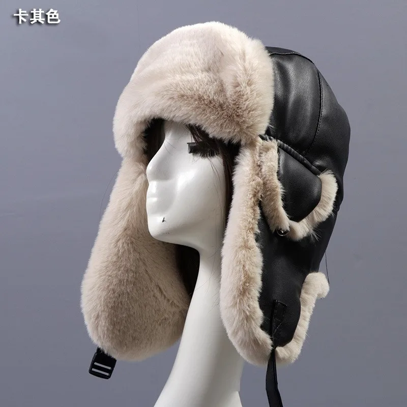 Женская из искусственного меха солнцезащитные очки-авиаторы шляпа