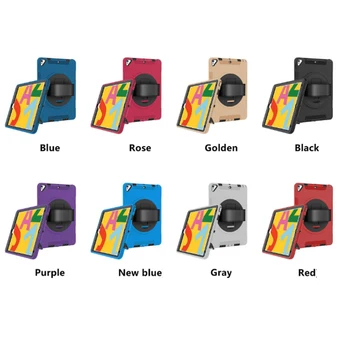 

360 Rotating Shockproof Case for Apple iPad 10.2 2019 2020 7th 8th Ipad Pro full body cover Handle stand sleeve for ipad mini