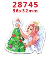 30 шт мультяшный персонаж плоское украшение из смолы PR 28698 - Цвет: 28745