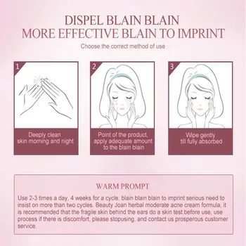 Effective Acne Removal Cream Herbal Acne Spots Oil Control Acne Cream Skin Care Whitening Moisturizing Face Gel Skin Care 20g 5