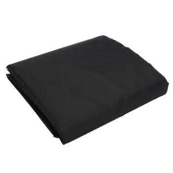 

Black Furniture Cover Waterproof Garden Rattan Cube Set Polyester Dust Outdoor Furniture Covers For Living Room 135x135x74cm