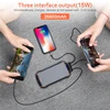 26800mAh Solar Power Bank with Strong LED Flashlight Powerbank For Xiaomi Mi 8 iPhone 11 Samsung Charger Solar Battery Poverbank ► Photo 3/6