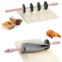 Регулируемая Скалка слайсер набор режущих инструментов украшения торта инструменты для кухни многофункциональная Хлебница нож для Круассанов