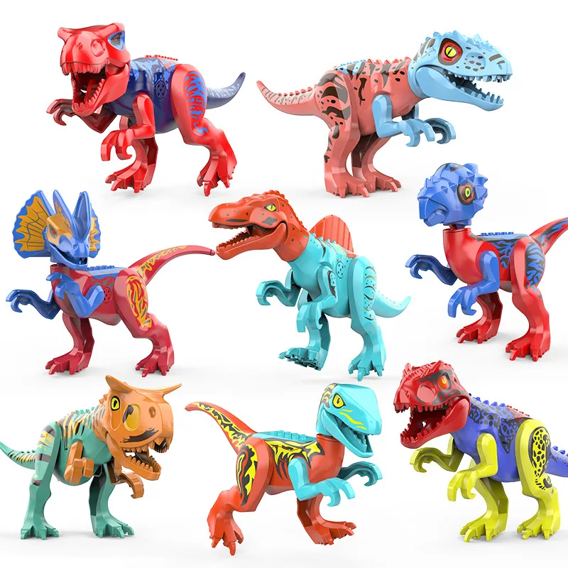 

Color Big Dinosaur building blocksKids Toys Jurassic World Pterosaur Toys Building Blocks Educational Toys for Children Gift