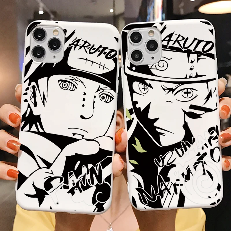 Чехол с рисунком Наруто для Huawei P smart 2020 Y6 Y7 Y9 Prime 2019 Honor 8X 9S 9A X10 10 20 P20 P30 P40 Lite E Pro Y6P Y5P