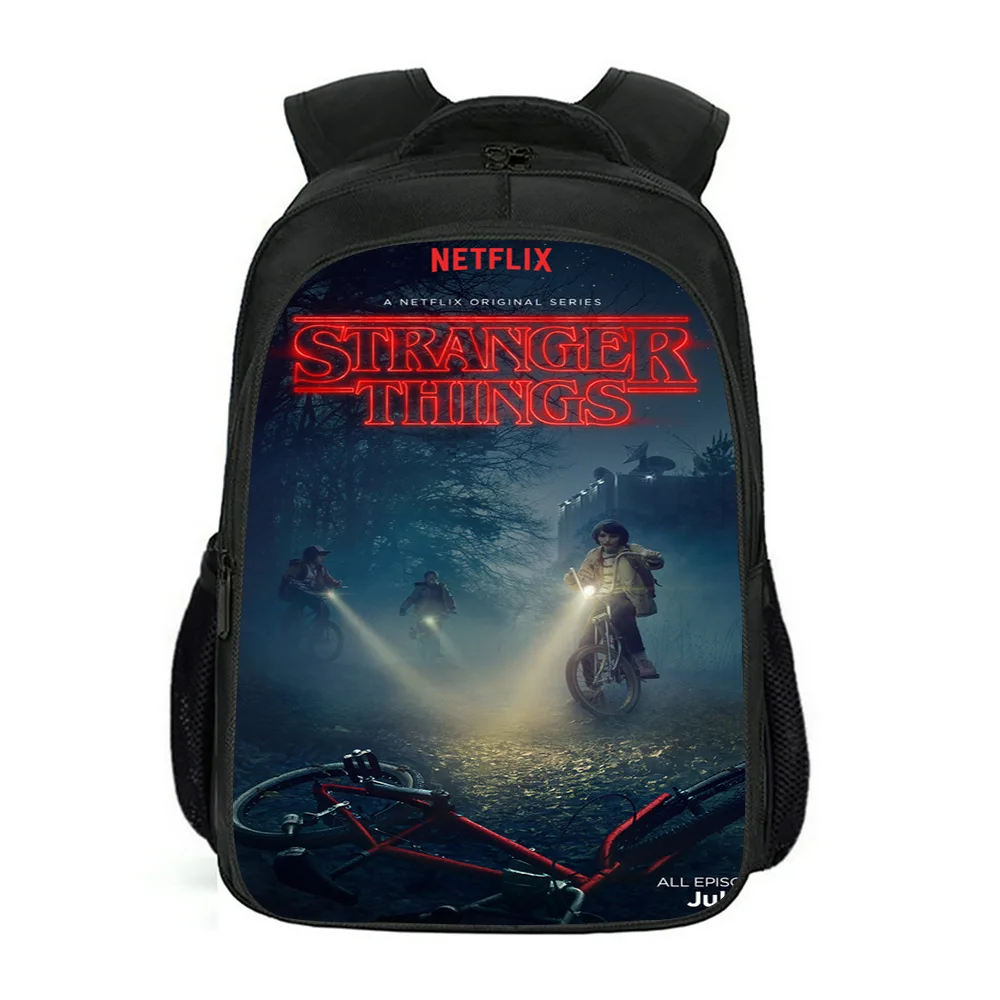 Mochilas Stranger Things School Bag for Teenage Boys Girls's Backpack Laptop Backpack Women Men Travel Shoulder Bags