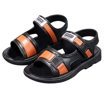 

1 Pair Children Kids Sandals Beach Shoes Anti-slip Breathable Portable for Summer FJ88