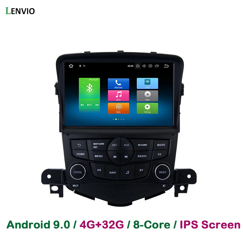 Lenvio 4G ram 32G rom Android 9,0 автомобильный DVD gps плеер для Chevrolet Cruze 2008 2009 2010 2011 радио gps навигация Восьмиядерный ips