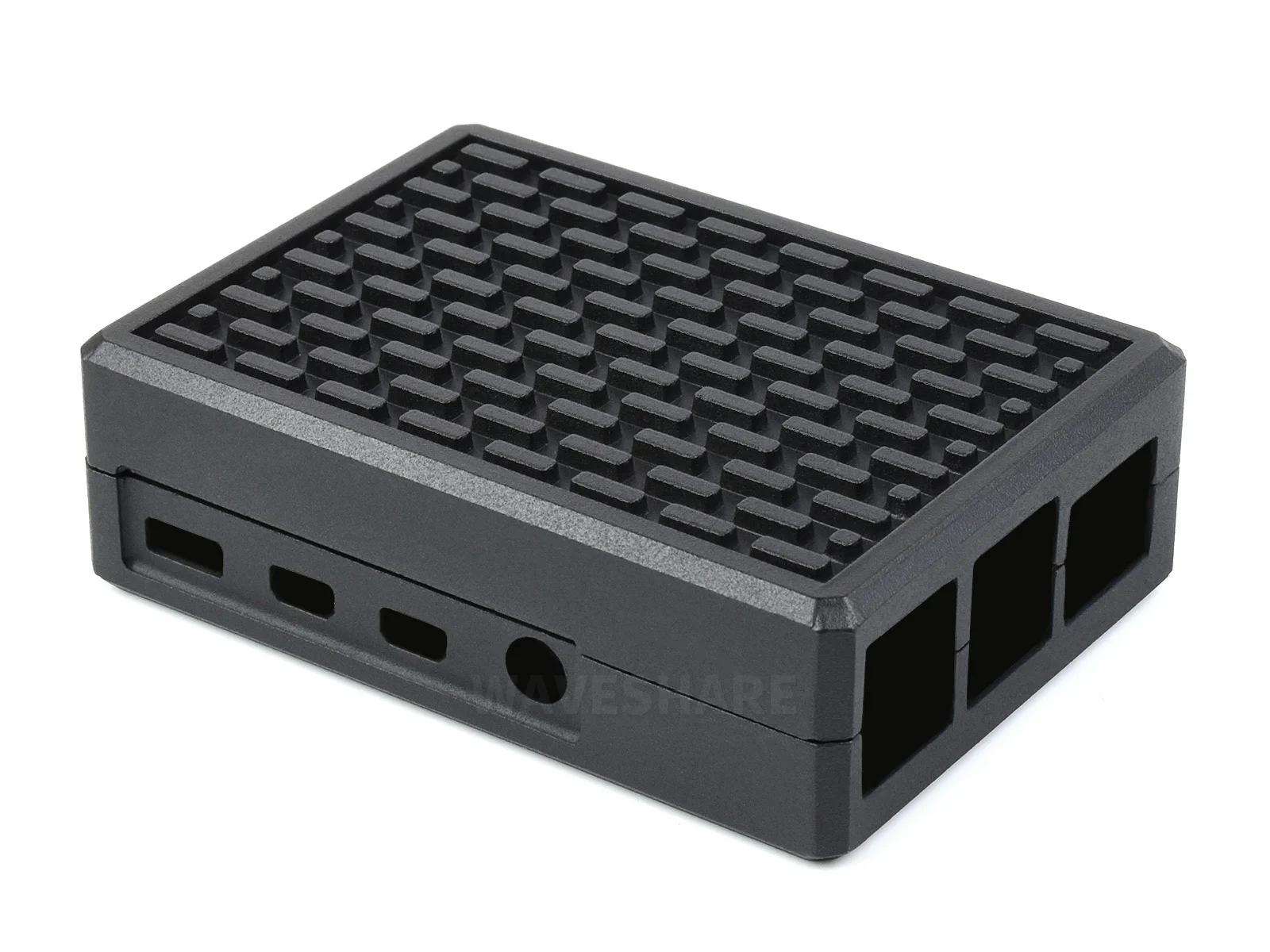 

Чехол PI4-H, алюминиевый чехол с рифленой сеткой для Raspberry Pi 4, крышка с рифленой сеткой и внутренними колоннами радиатора, быстрое пассивное охлаждение
