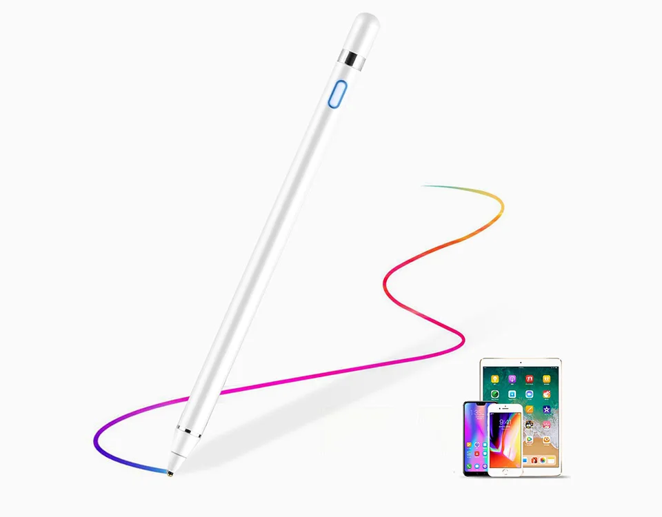Универсальный Активный стилус для сенсорного экрана для Apple iPad samsung huawei Xiaomi Tablet Смарт-карандаш емкости для IOS Android