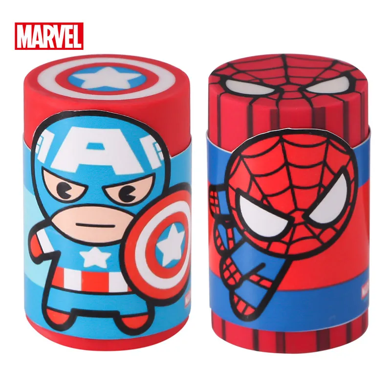 

Captain America Spiderman stationery cartoon cute rubber creative school supplies Disney boy gift novelty erasers kids eraser