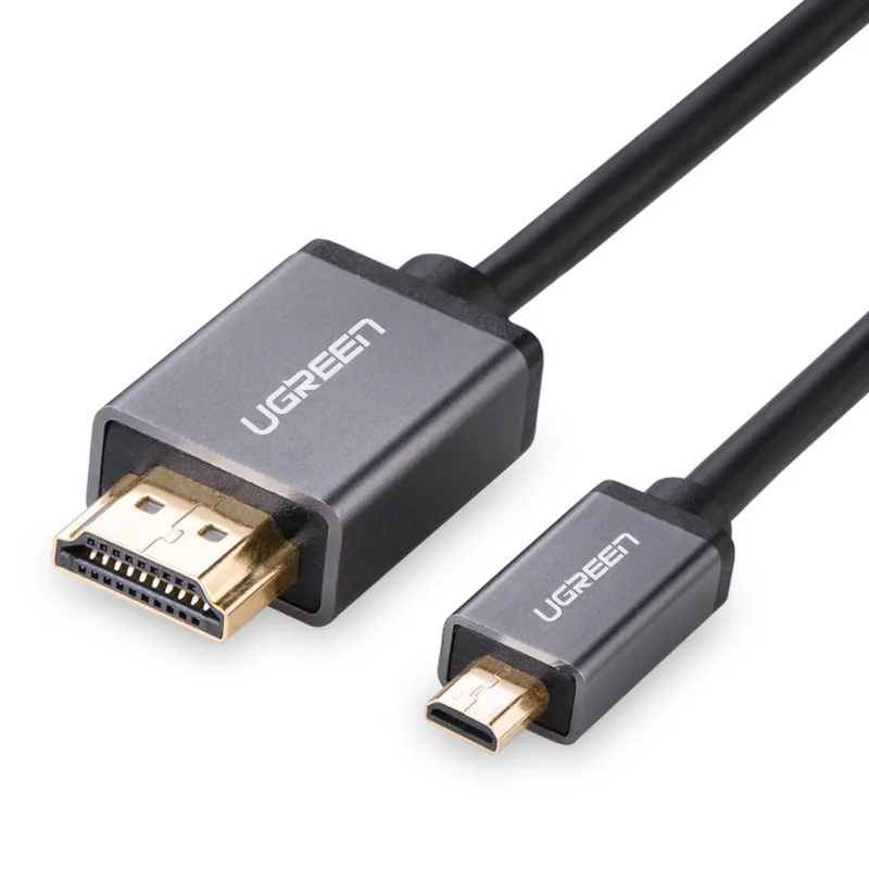 

UGREEN Micro HDMI to HDMI Cable Mobile Phone Tablet PC Connection Television Transfer Micro 1.4 HDMI Cable