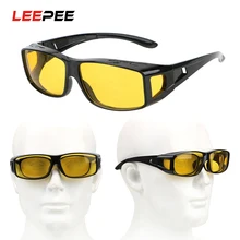 LEEPEE подходит по вашему рецепту очки вождения автомобиля очки солнцезащитные очки водительские очки HD очки ночного видения