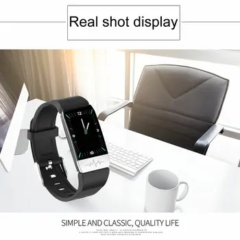 

T1 Infrared Probe Body Temperature Detection Smart watch Heart Rate Test Newest body temperature & ECG Monitor Profession